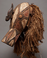 (ブルキナファソ)　ボボ族　マスク　No.256