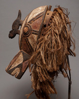 (ブルキナファソ)　ボボ族　マスク　No.256