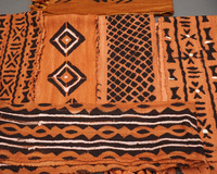 (マリ)　泥染め帯　1列　No.131