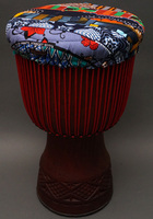 ジェンベ用　パッチワーク　ヘッドカバー　No.234