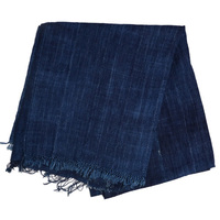 (ブルキナファソ)　藍染古布　無地　(LL)　No.103