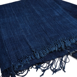 (ブルキナファソ)　藍染古布　無地　(LL)　No.103