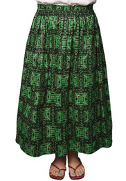 アフリカンワックス　フレアスカート　No.42