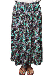 アフリカンワックス　フレアスカート　No.48