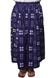 アフリカンワックス　フレアスカート　No.51