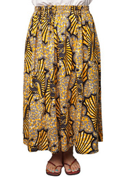 アフリカンワックス　フレアスカート　No.59