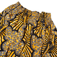 アフリカンワックス　フレアスカート　No.59