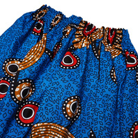 アフリカンワックス　フレアスカート　No.60