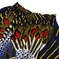 アフリカンワックス　フレアスカート　No.63