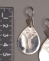 (マリ)　トゥアレグ　ニッケル　ピアス No.2