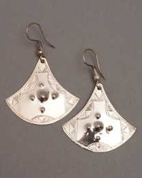 (マリ)　トゥアレグ　ニッケル　ピアス No.5