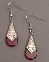 (マリ)　トゥアレグ　ニッケル　ピアス No.17