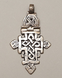 エチオピア　コプトクロス　ペンダントヘッド　2ピース　No.5