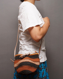 ケニア　バオバブポシェット　　No.3