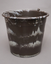セネガル　プラスチックバケツ　(M)　No.4