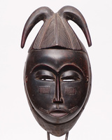 (コートジボワール)　バウレ族　マスク　No.364