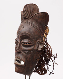 (コンゴ)　チョクウェ族　マスク　No.368