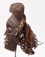 (コンゴ)　チョクウェ族　マスク　No.368