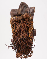 (コンゴ)　チョクウェ族　マスク　No.368