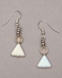 (ケニア)　　ビーズ　ピアス　No.900-46