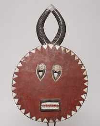 (コートジボワール)　バウレ族　プレプレ　マスク　No.373