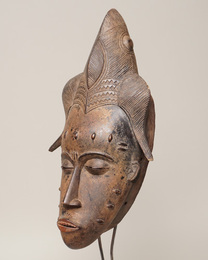 (コートジボワール)　グロ族　マスク　No.379