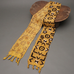 (マリ)　泥染め帯　1列　No.124