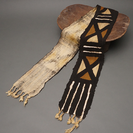 (マリ)　泥染め帯　1列　No.137