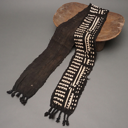 (マリ)　泥染め帯　1列　No.140