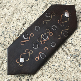 (マリ)　象嵌バレッタ