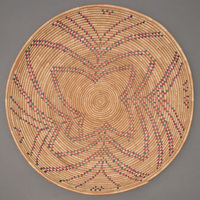 (ブルキナファソ)　トレーバスケット　(L)　No.1