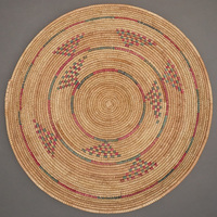 (ブルキナファソ)　トレーバスケット　(L)　No.9