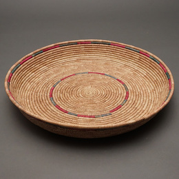 (ブルキナファソ)　トレーバスケット　(L)　No.10