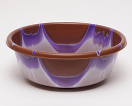 ブルキナファソ　プラスチック洗面器　(L)　No.1