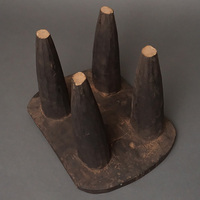 (コートジボワール)　セヌフォ　スツール　(腰掛)　P