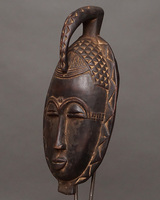 (コートジボワール)　バウレ族　ムブロ　マスク　No.470