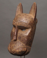 (マリ)　ドゴン族　レオパード　マスク　No.472