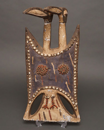 (ブルキナファソ)　トゥシャン族　マスク　No.476