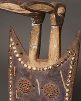 (ブルキナファソ)　トゥシャン族　マスク　No.476