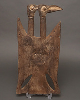 (ブルキナファソ)　トゥシャン族　マスク　No.476