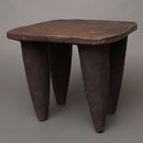 (コートジボワール)　セヌフォ　スツール　(腰掛)　S