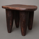 (コートジボワール)　セヌフォ　スツール　(腰掛)　V