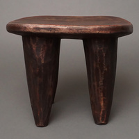 (コートジボワール)　セヌフォ　スツール　(腰掛)　V