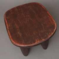 (コートジボワール)　セヌフォ　スツール　(腰掛)　V