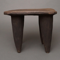 (コートジボワール)　セヌフォ　スツール　(腰掛)　W