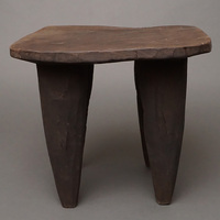 (コートジボワール)　セヌフォ　スツール　(腰掛)　W