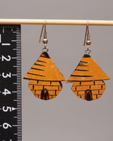 (マリ)　　瓢箪ピアス　No.600-3