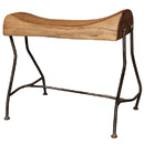 (ブリキナファソ)　アイアン&ウッドベンチ　No.1