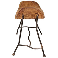 (ブリキナファソ)　アイアン&ウッドベンチ　No.1