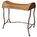 (ブリキナファソ)　アイアン&ウッドベンチ　No.2